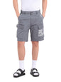The Indian Garage Co Mens Solid Mid-Rise Stretchable Shorts