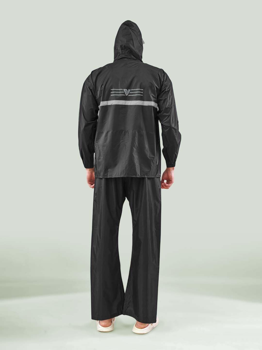 Lux Venus Reflecting Design Tapping Rain Suit For Men