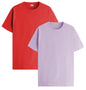 ADRO T Shirts Pack of 2 Mens Tshirts Cotton T Shirts for Men Tshirt T-Shirts Combo T Shirts Tshirts for Men Plain Solid Tshirts