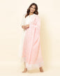 Fabindia Natural Cotton Silk Embroidered Chikankari Dupatta | Free Size | Celebration | 1 Dupatta - 2111880NATURAL