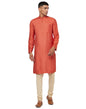 Fabindia Viscose Tussar Slim Fit Long Kurta (Teal-Xs-10694542)