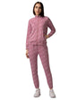 FYLTR Womens Stand Collar Jacket & Jogger Co-ord Set - Full Zipper | Contrast Drawstring | Utility Pockets |Rib Hem & Cuff
