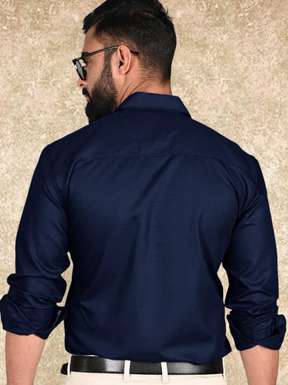 Tee Projekt Casual Shirt for Men Regular Fit Long Sleeve Shirt Suitable for Event Formal Wear