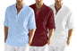 Finivo Fashion MenS Cotton Blend Regular Fit Solid Combo Kurta Shirt Pack Of 3