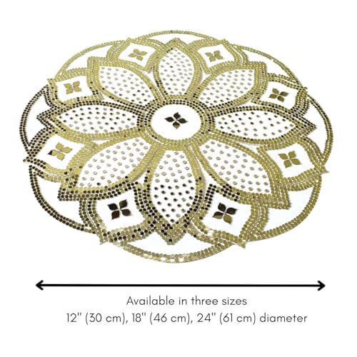 One Minute Rangoli - White 24