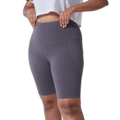 BlissClub Women The Ultimate Cycling Shorts| Cycling Shorts for Women| High-Waist| 3 Pockets| Squat-Proof | Cloudsoft Fabrics |