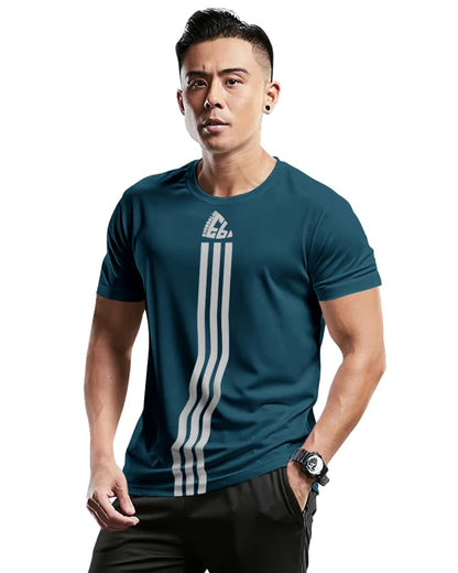 Noble Monk Men Regular Fit T-Shirt (Combo Pack Of 3)| Half Sleeve | Self Design | Casual T Shirt For Men
