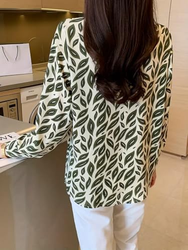 Leriya Fashion Solid Regular Fit Shirt for Women (LF-W2199_GREEN-01