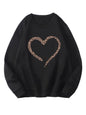 Kotty Women Full Sleeve Round Neck Pinted Sweatshirt