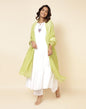 Fabindia Green Cotton Silk Blend Dupatta | Free Size | Regular Length | Spring | 2.5m x 92cm (L x W)