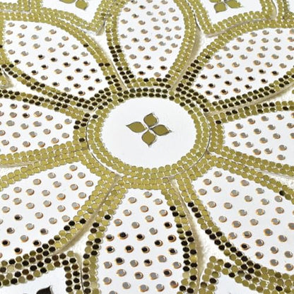 One Minute Rangoli - White 12