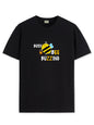 ADRO T Shirts for Boys & Girls || Busy Bee Printed T-Shirt || Ages 3-14 || 100% Cotton Round Neck Tshirt for Boys & Girls||KRN-B
