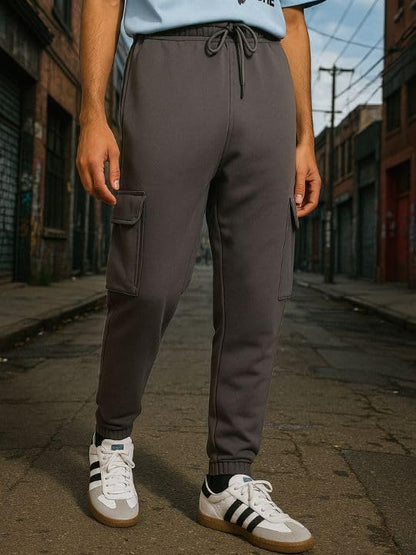 Nobero MenS Regular Sweatpants (1M-Bwjg-R0150-Et_Effiel Tower