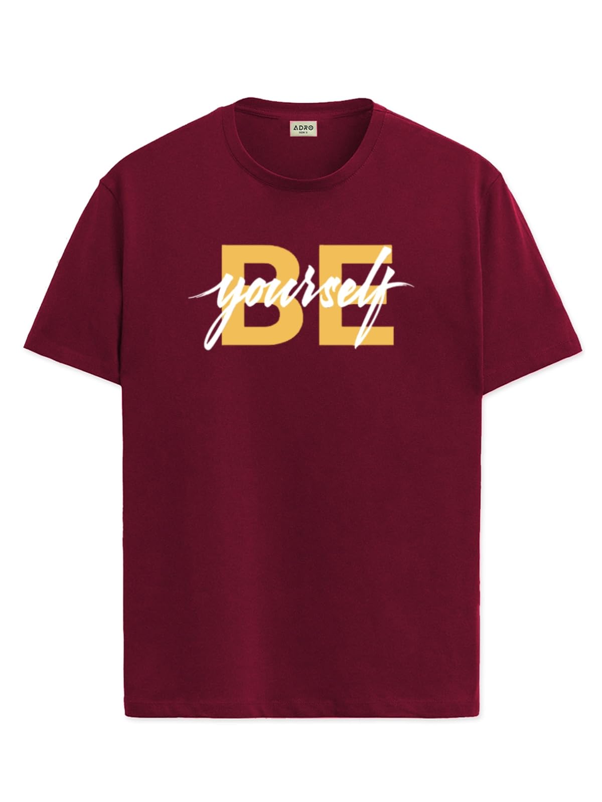 ADRO Tshirt for Men | Printed T Shirt for Men | 100% Cotton T-Shirt |Printed T Shirt | T-Shirts | RN24-BYO-MR
