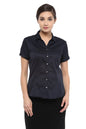 Allen Solly Women Solid Cotton Half Sleeve Short Sleeve T-Shirt
