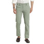Turtle Men Cotton Stretch Pista Green Solid Ultra Slim Fit Casual Trouser