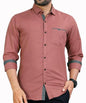 CB-COLEBROOK Mens Regular Fit Solid Soft Touch Cotton Casual Shirt with Pocket Design with Spread Collar & Full Sleeves (Availa