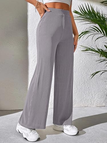 Greciilooks Baggy Women Trouser (Gl-Tr952_Grey