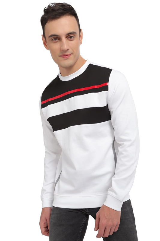 Allen Solly Men Casual Cotton Full Sleeve Crew Neck T-Shirt