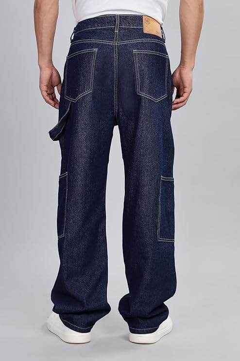 Inkd MenS Relaxed Jeans (Inkss25Mjn-602_Dark Knight