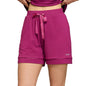Nykd (Nys912 Soft Cotton Modal Shorts For Women | Relaxed Fit With Non Slip Elasticated Waistband, Adjustable Drawcord & 2 Side