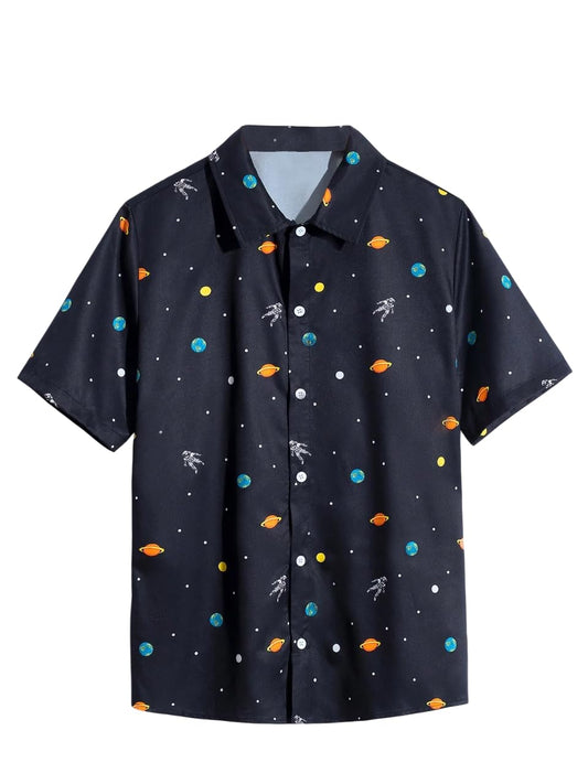TAGAS Boys Shirt||Fancy Shirt [ Colorfull Shirtsfor boy][ Summer wear for Boys and Kids ](BS) (in, Age, 7 Years, 8 Years, Regula