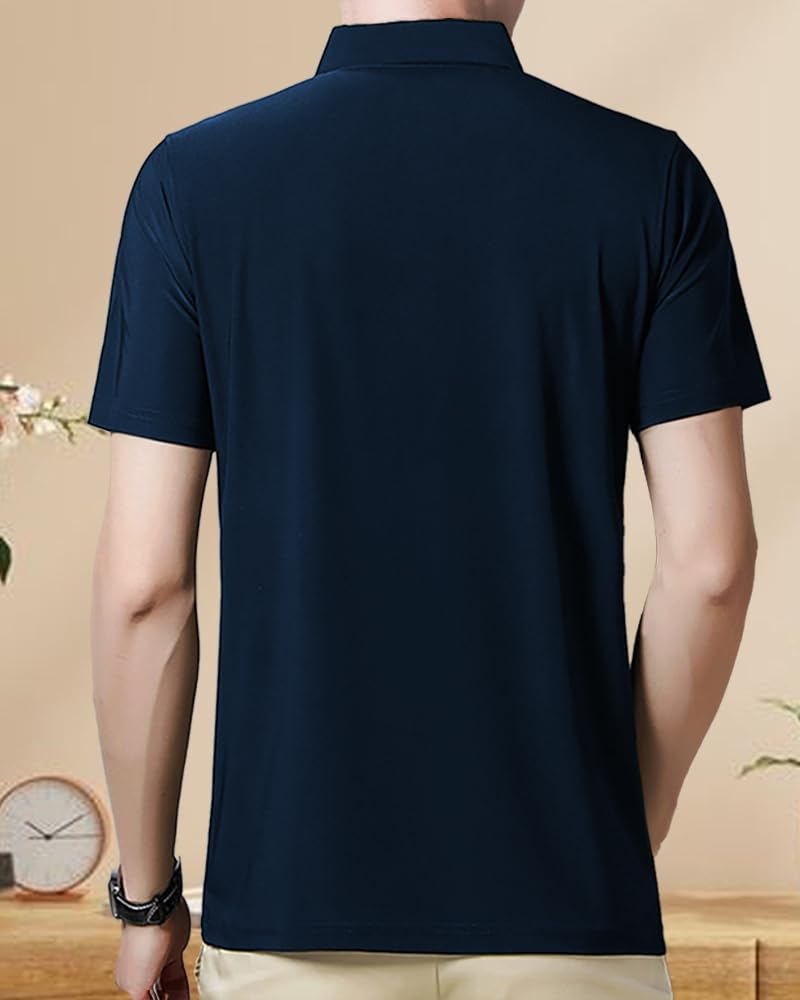 Nobel Monk MenS (Combo Pack Of 2) -Regular Fit Polo T Shirt |Half Sleeves |Collar Tshirts |Casual Tshirt
