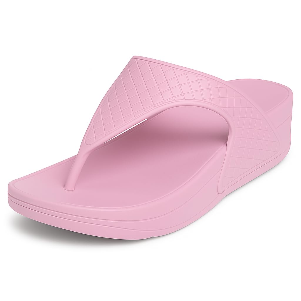 Ortho Joy Eva Slipper For Women || Waterproof & Everyday Flip Flops For Ladies || Slippers With Cushion Foot Bed || Anti-Slip So