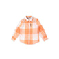 Pepe Jeans BoyS Checkered Regular Fit Shirt (Pb302622_Orange_Peach