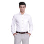 Turtle Men 100% Cotton White Solid Slim Fit Formal Shirts