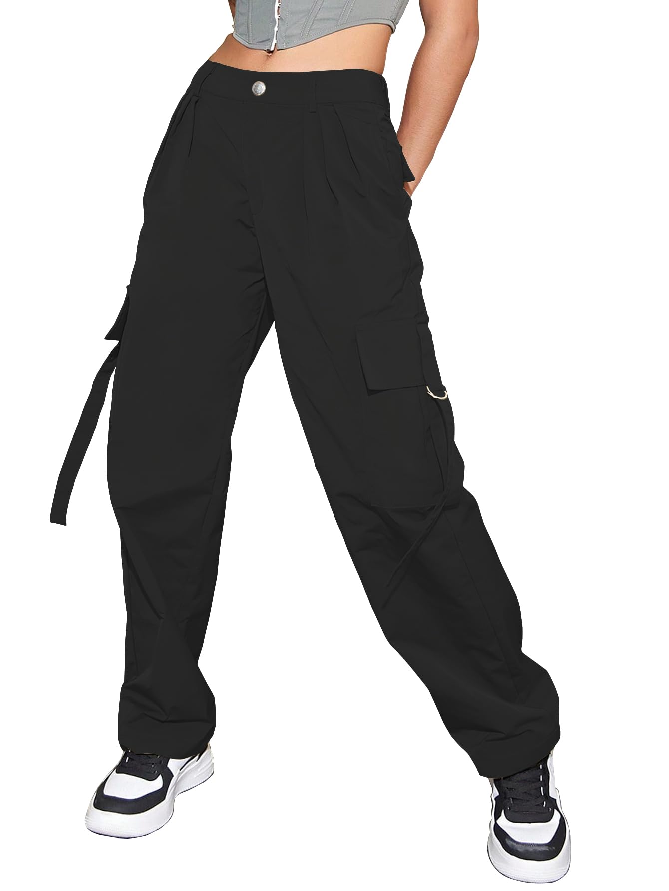 Shasmi Womens Regular Classic Design for Business and Formal Occasions (Mens Stretch Dress Pants 133_Black