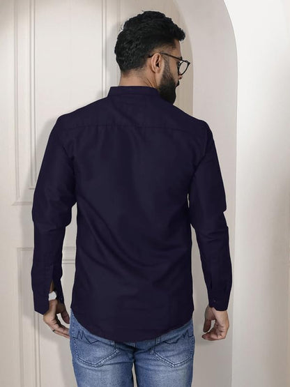 Pinkmint Combo Cotton Shirt for Men Button Down Spread Collar Shirt