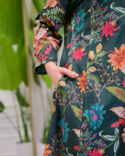 Greciilooks Kurta Sets For Women | Kurta Sets | Co-Ord Set For Women Ethnic | WomenS Rayon Viscose Straight Printed Kurta With