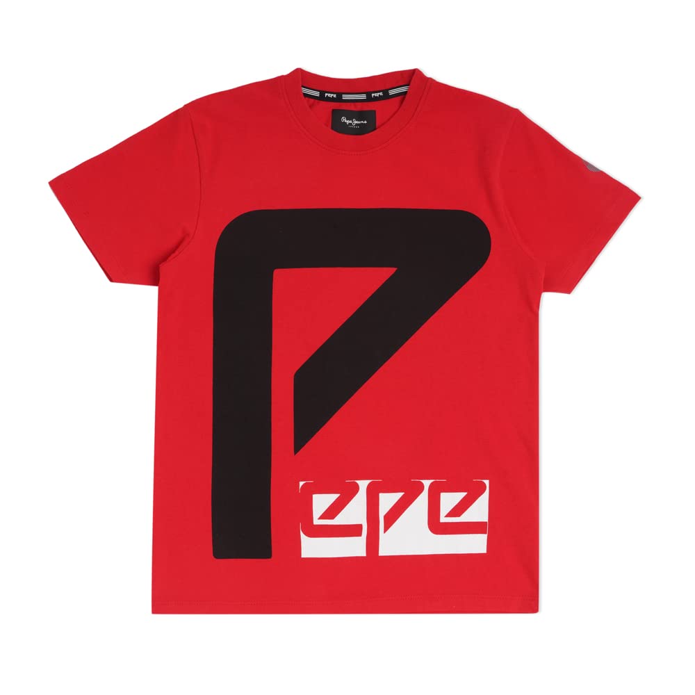 Pepe Jeans BoyS Loose Athleisure (Pb503595_Red 12)