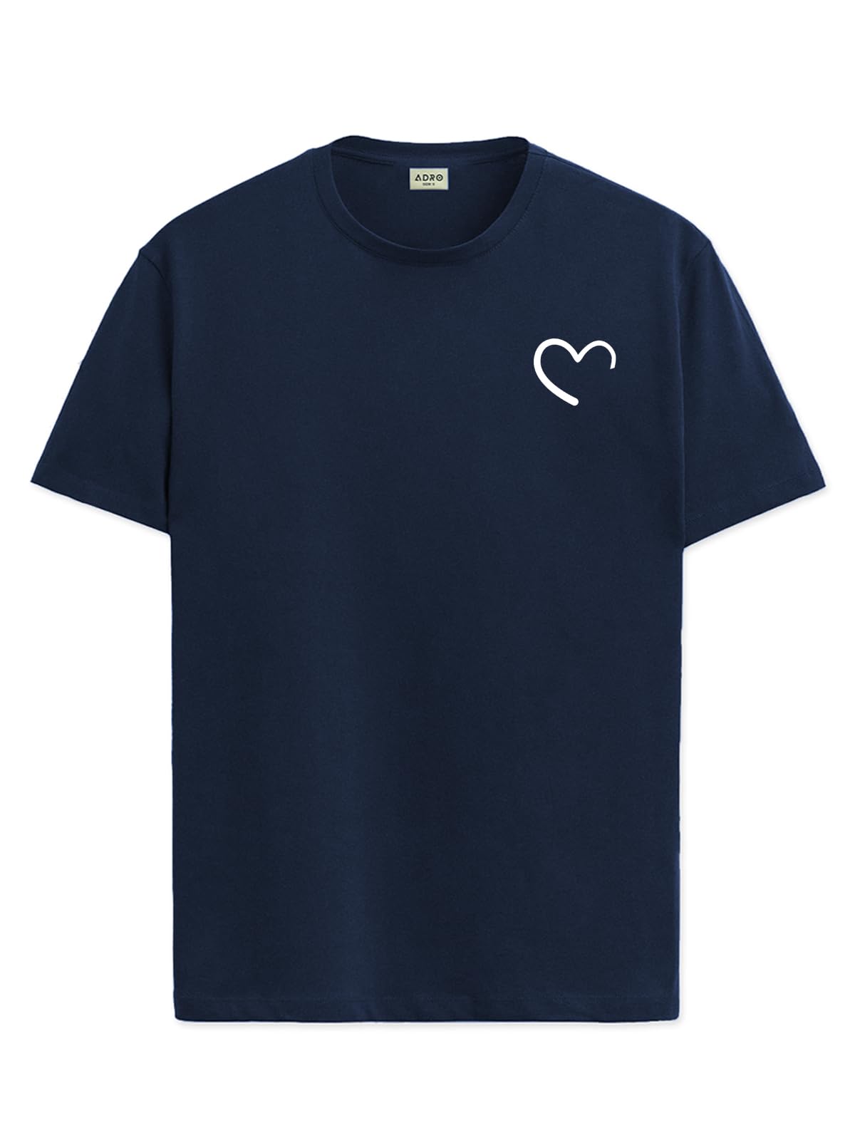 ADRO T-Shirts for MenChest Printed T-Shirt for MenCotton Tshirt for Men|RN24-STICK-HALF