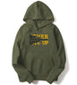Adro Never Give Up Design Printed Hoodies/Sweatshirts For Men & Women (H20-M-Ngu-Ol_Olive_Xl)