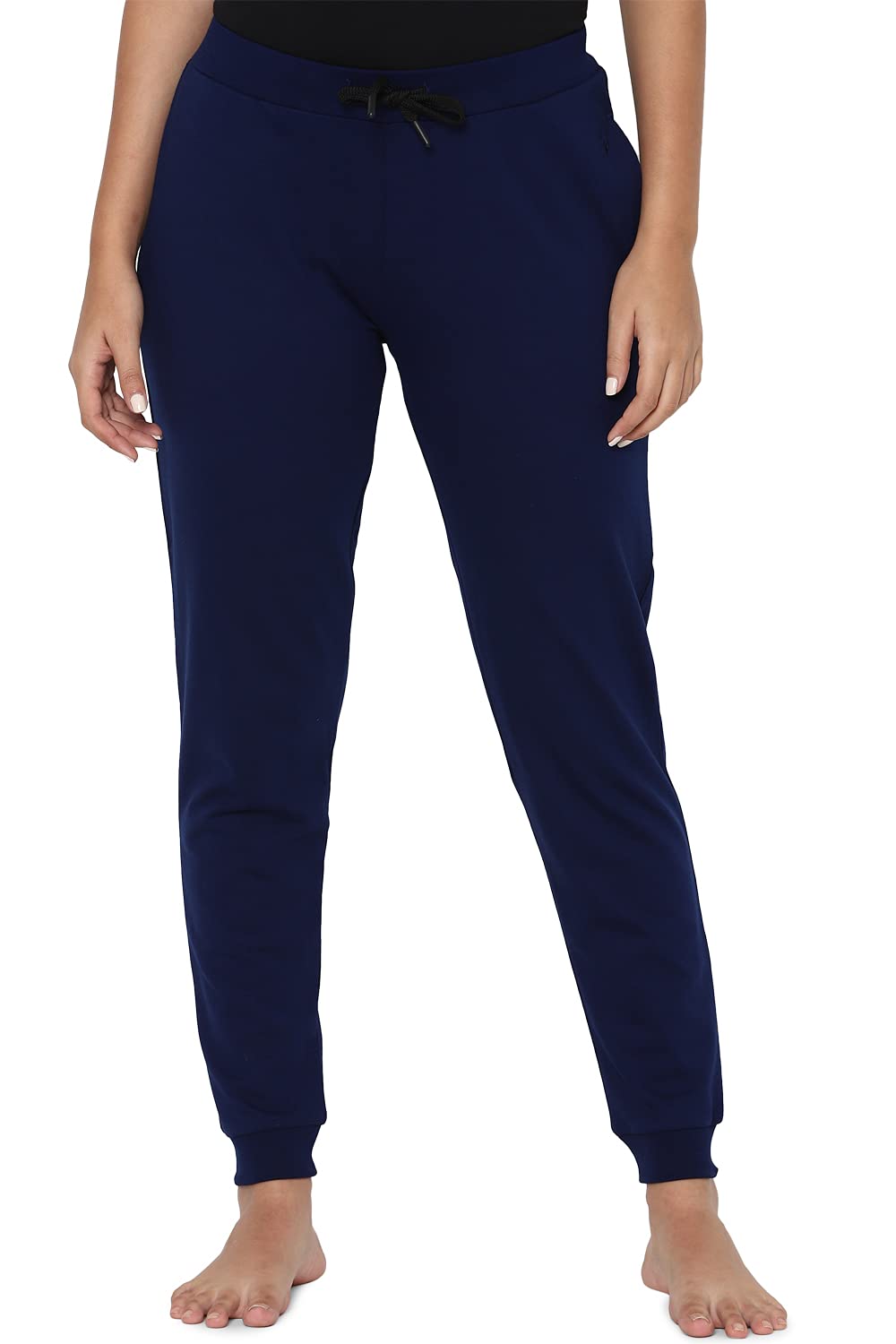Allen Solly Women Regular Fit Solid Casual Cotton Pants