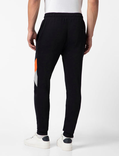 FYLTR Mens Colourblock Joggers with Elasticated Waist and Contrast Drawstrings