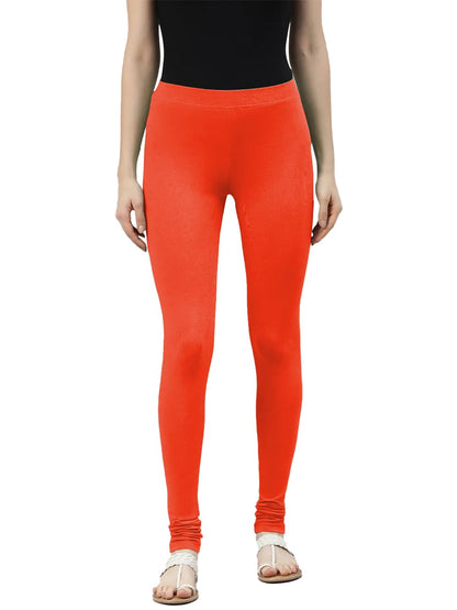 Lyra Premium Viscose Full Length Churidar Leggings For Women
