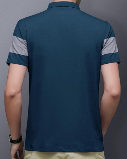 Noble Monk MenS (Combo Pack Of 2) -Regular Fit Polo T Shirt |Half Sleeves |Collar Tshirts |Casual Tshirt