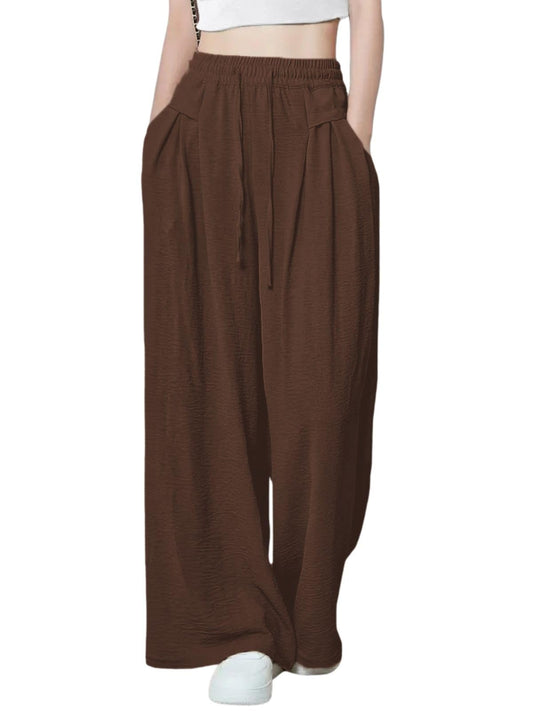 Greciilooks Regular Women Trouser (Gl-W.Trouser-Tr1178_Coffee