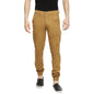 The Indian Garage Co Men Slim Fit Solid Mid-Rise Cuffed Cargos Khaki