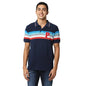 Pepe Jeans MenS Regular Fit Striped Polo T-Shirts White