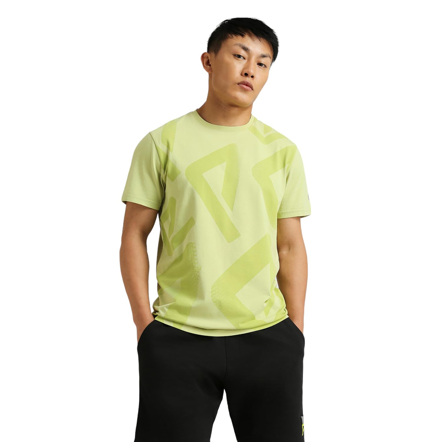 Pepe Jeans Holdger Placement Print T-Shirt Pistachio Green