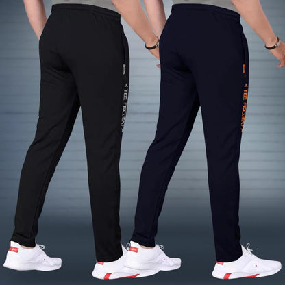 Pinkmint Combo Track for Men Lycra with Pocket for Gym, Tracking, Toga, Sport, Home
