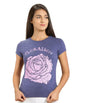 Lyra Pure Cotton Round Neck Printed T-Shirt For Women
