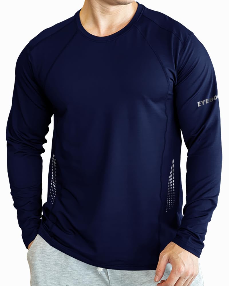 Noble Monk MenS Solid Full Sleeve Activewear T-Shirt Regular Fit For Casual Wear | Modern Clothing T-Shirt Comfort Fit And High