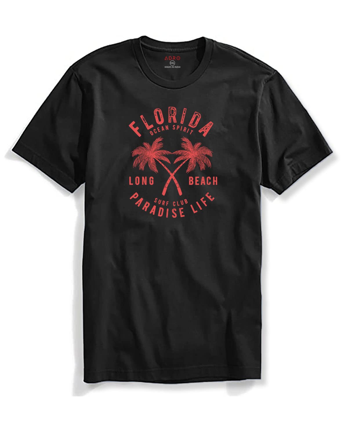 ADRO Florida Paradise Life Mens Printed T-Shirt