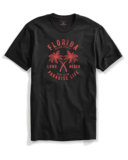 ADRO Florida Paradise Life Mens Printed T-Shirt