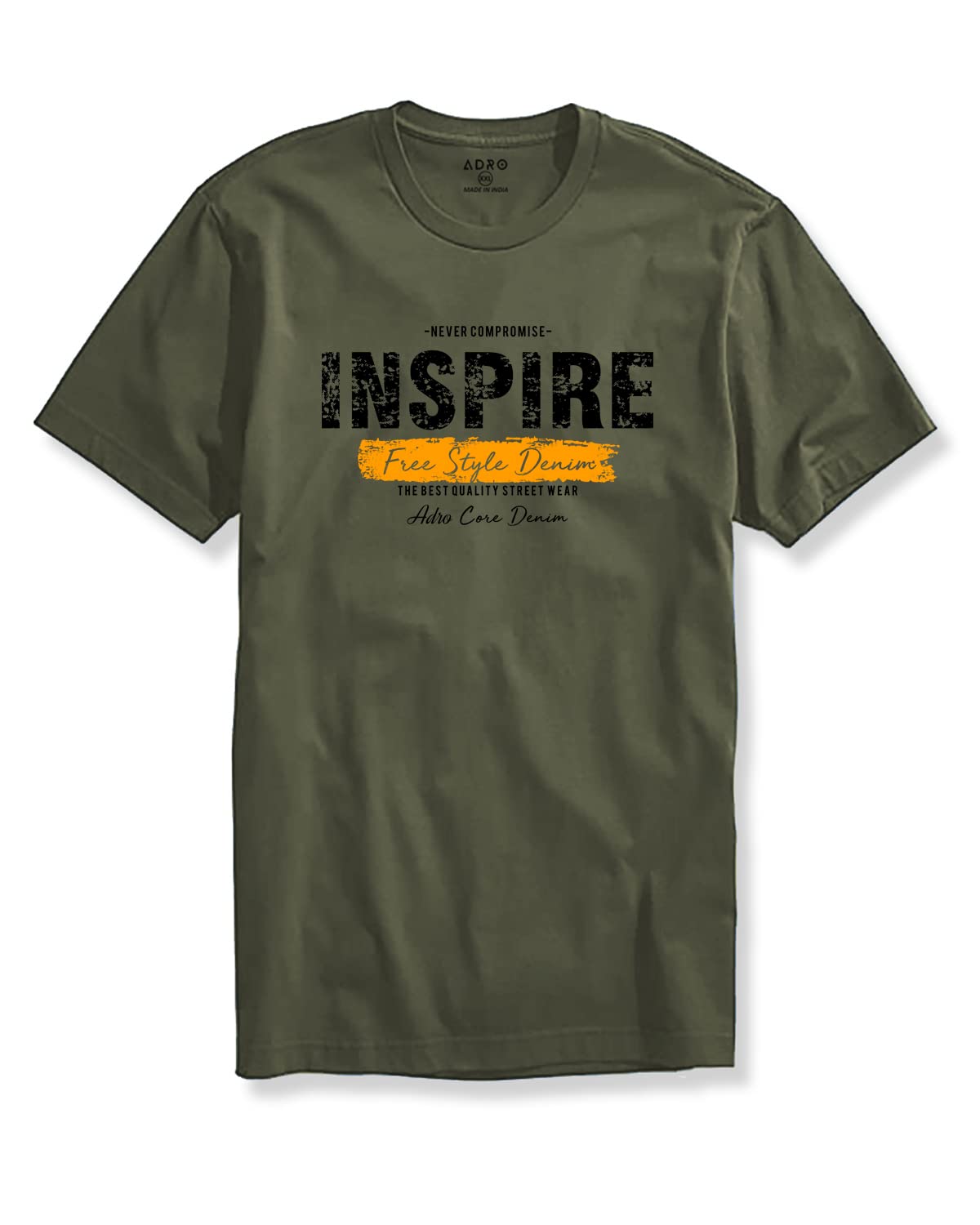 ADRO Mens Inspire Cotton T-Shirt (RN22-03-CORE-OL)
